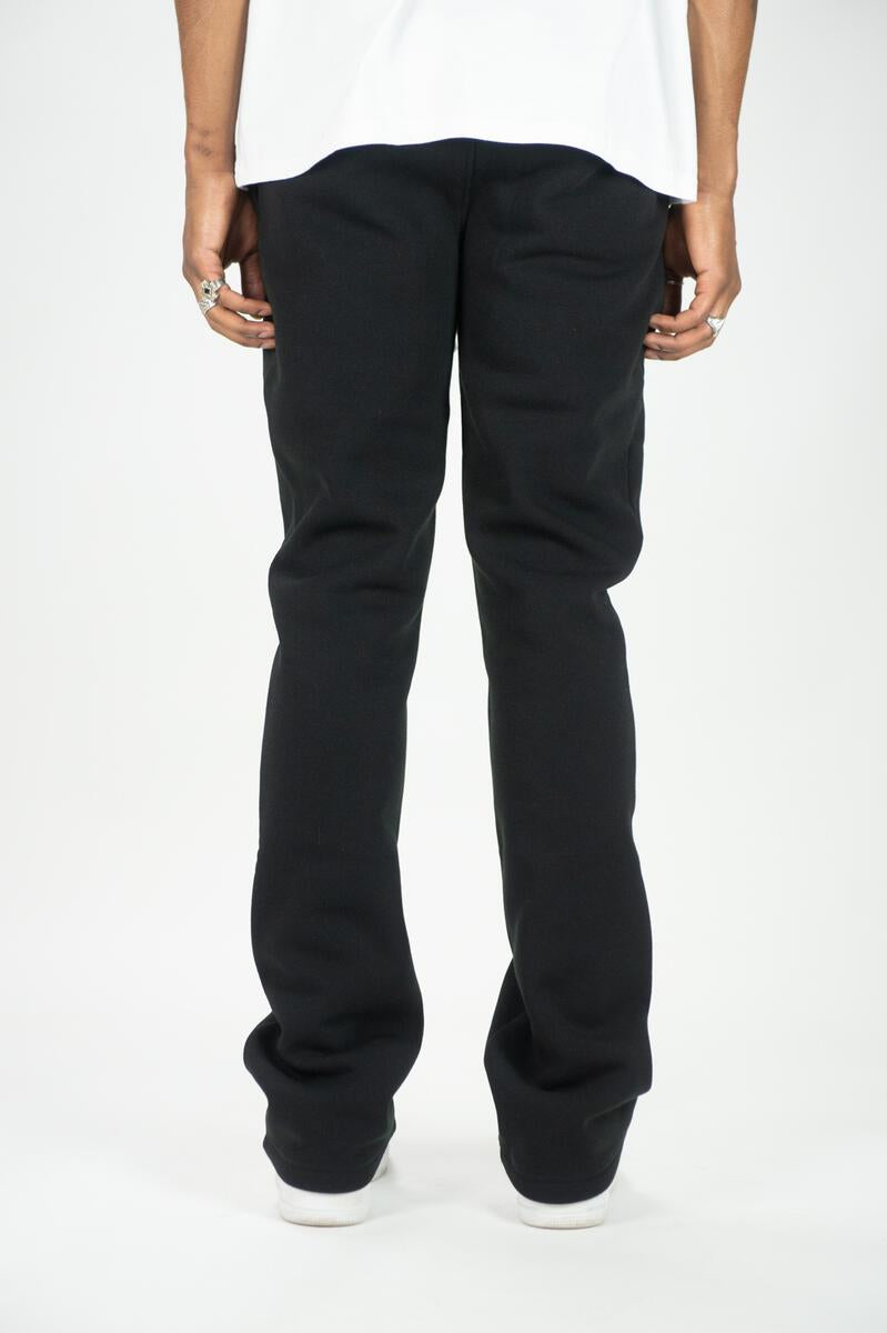 REBEL MINDS Stacked Fleece Pants