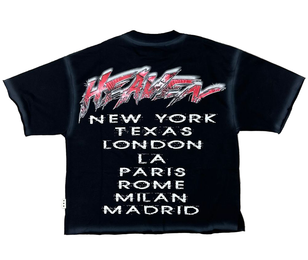 BKYS Heaven F-Terry Cropped Tee