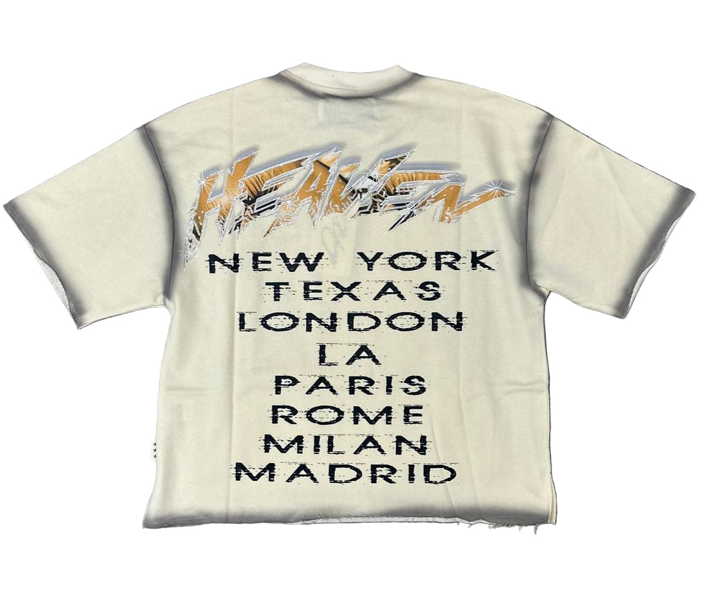 BKYS Heaven F-Terry Cropped Tee