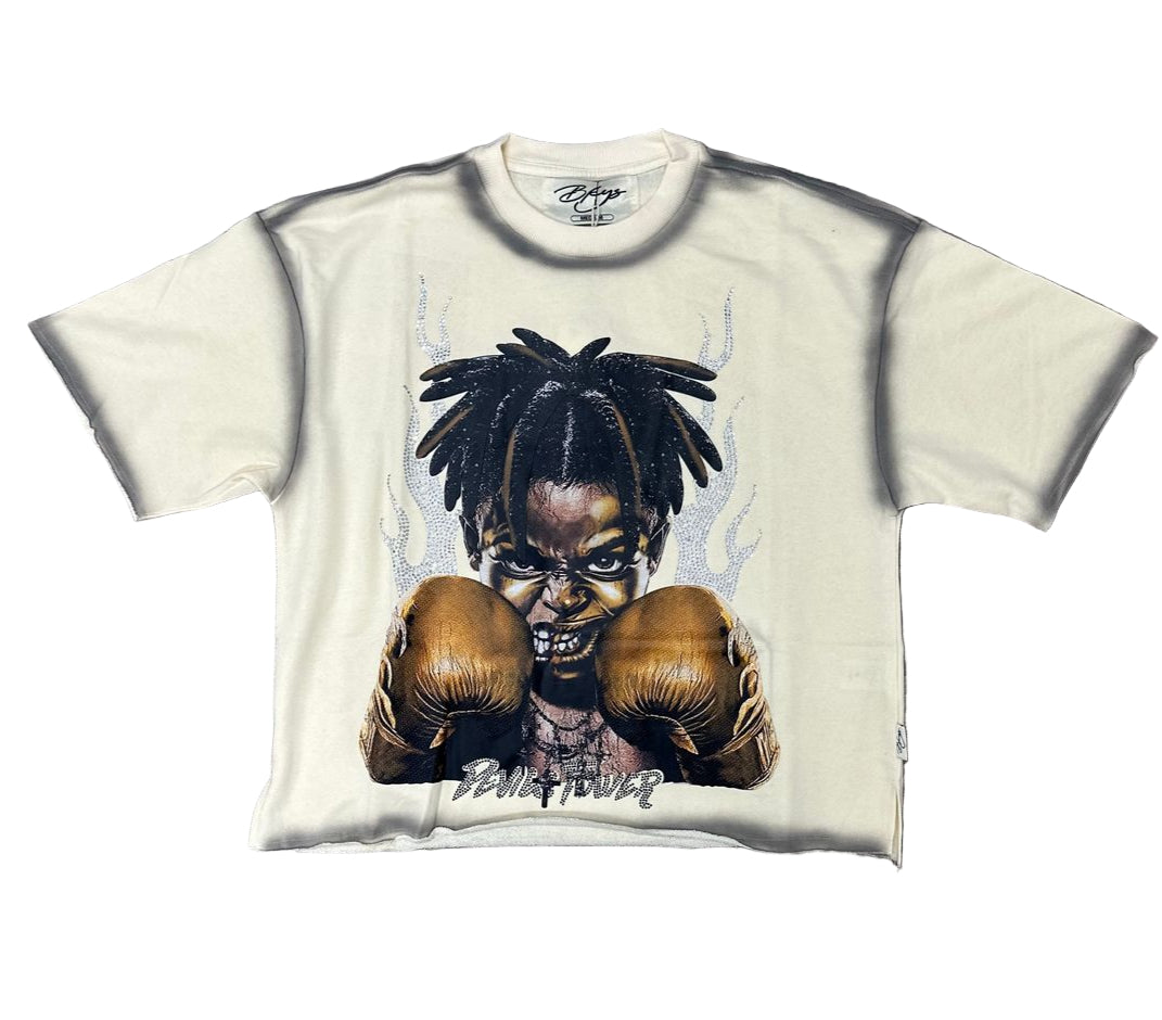 BKYS Heaven F-Terry Cropped Tee