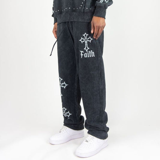 REBEL MINDS Stud Faith Fleece Pant