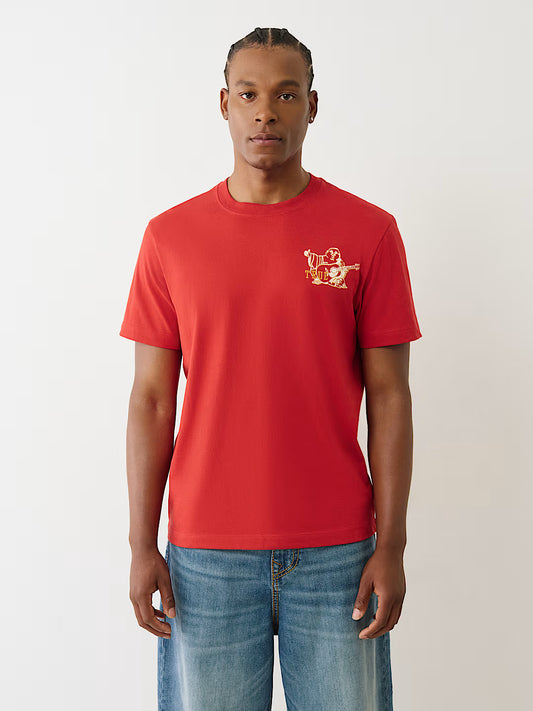 TRUE RELIGION Faded World Tour Logo Tee