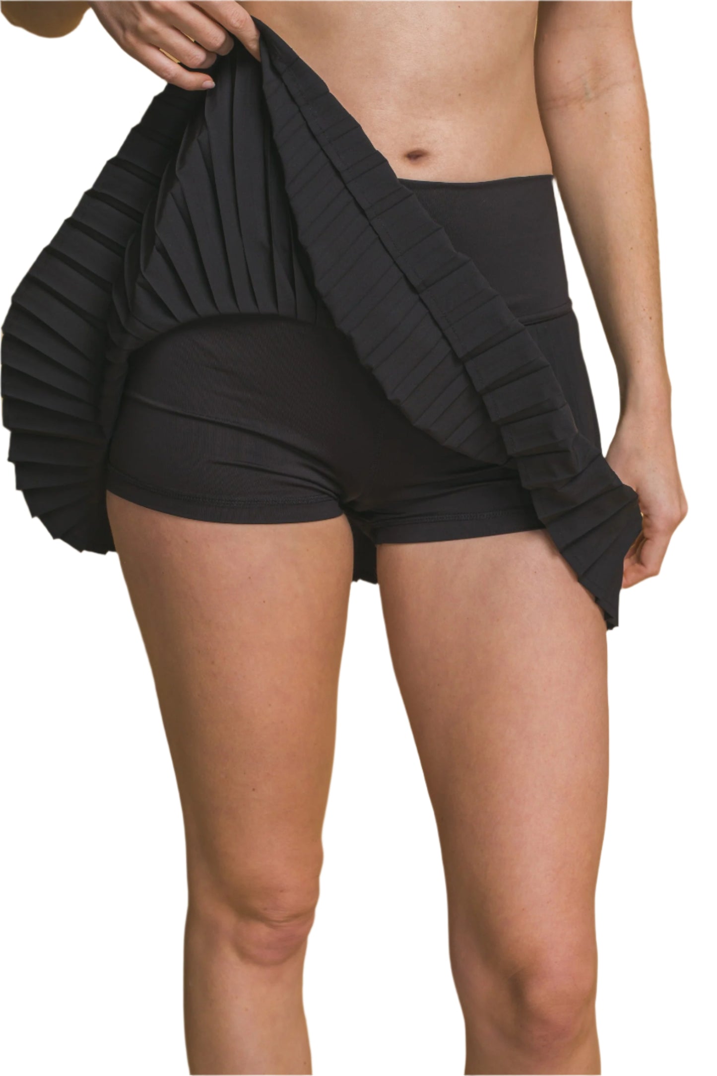 Pleated Mini Skort