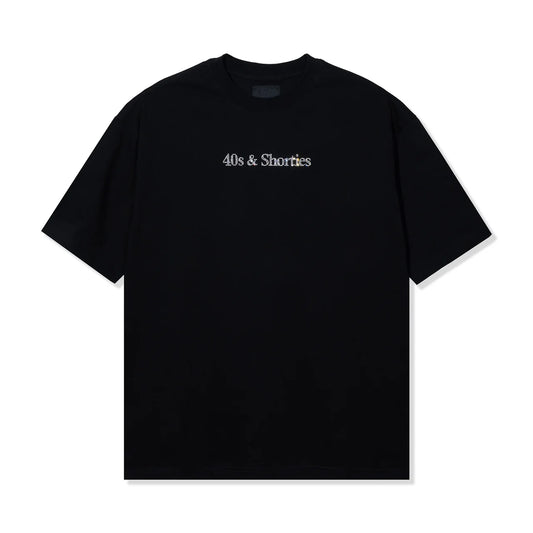 40s & Shorties Text Logo Rhinestone Tee