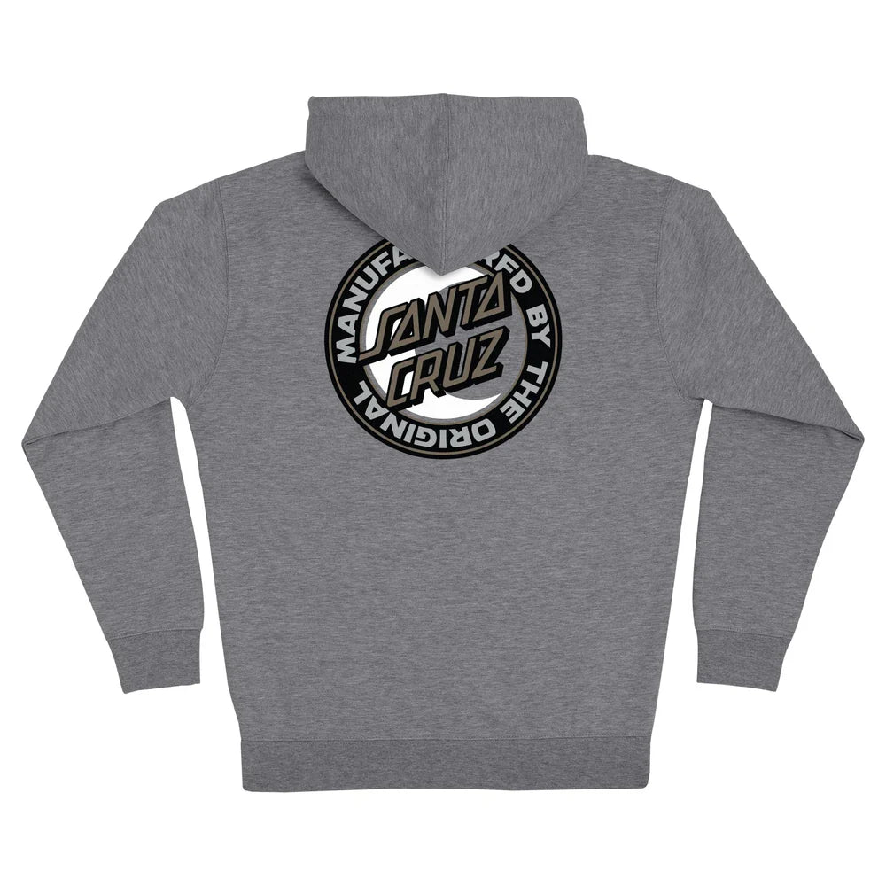 SANTA CRUZ MFG Moon Dot Zip Hoodie