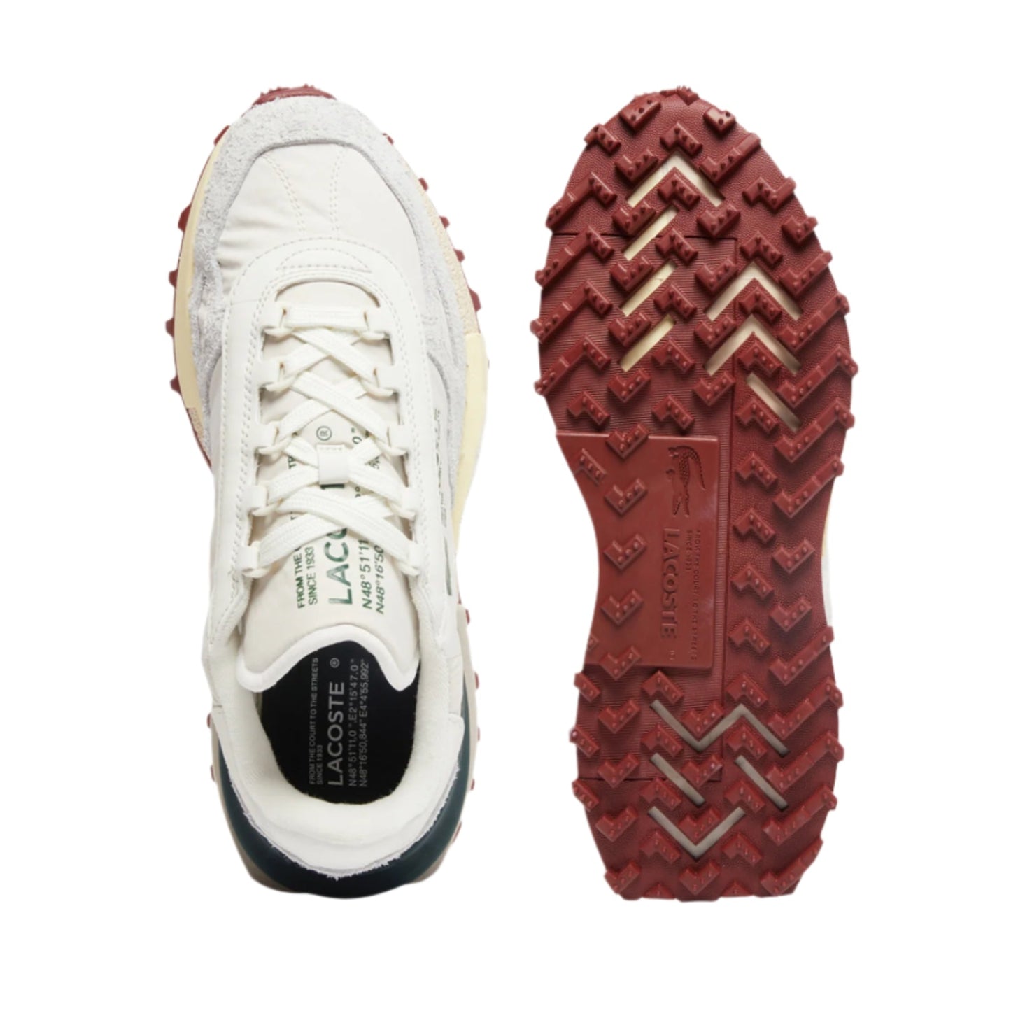 LACOSTE Men's Elite Active Sneakers - White