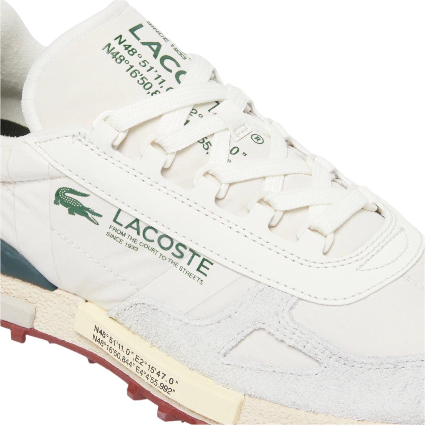 LACOSTE Men's Elite Active Sneakers - White