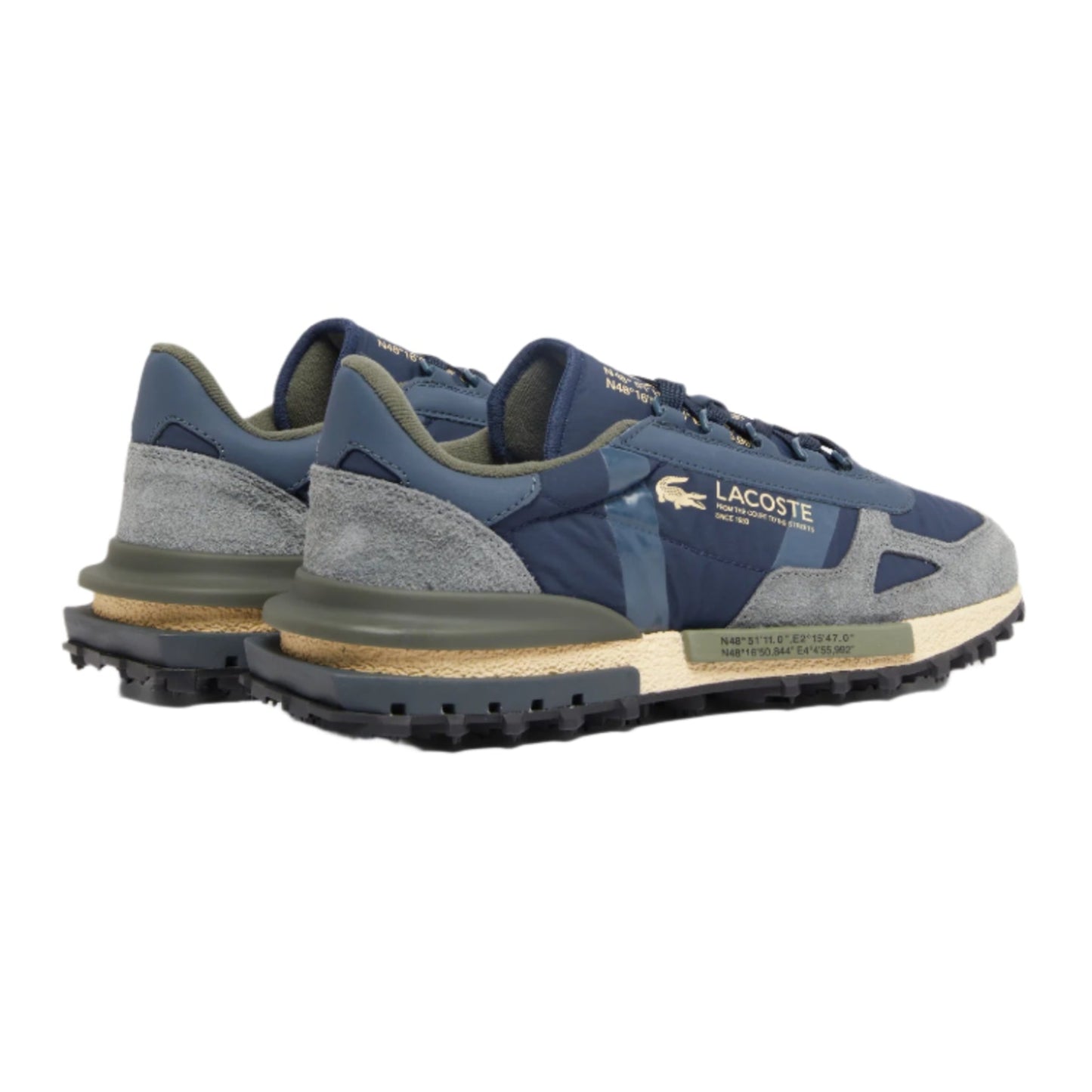 LACOSTE Men's Elite Active Sneakers - Navy