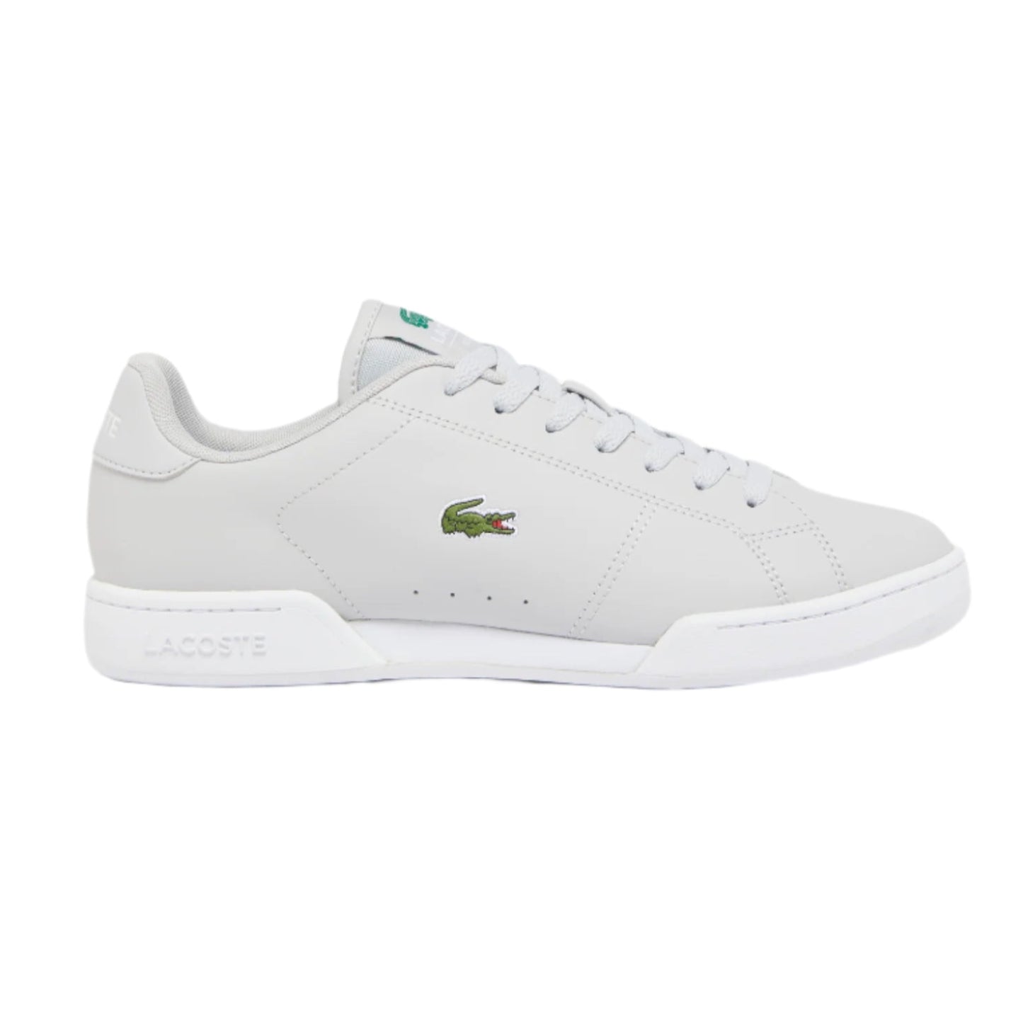 LACOSTE Men's Carnaby Cup Leather Sneakers - Grey