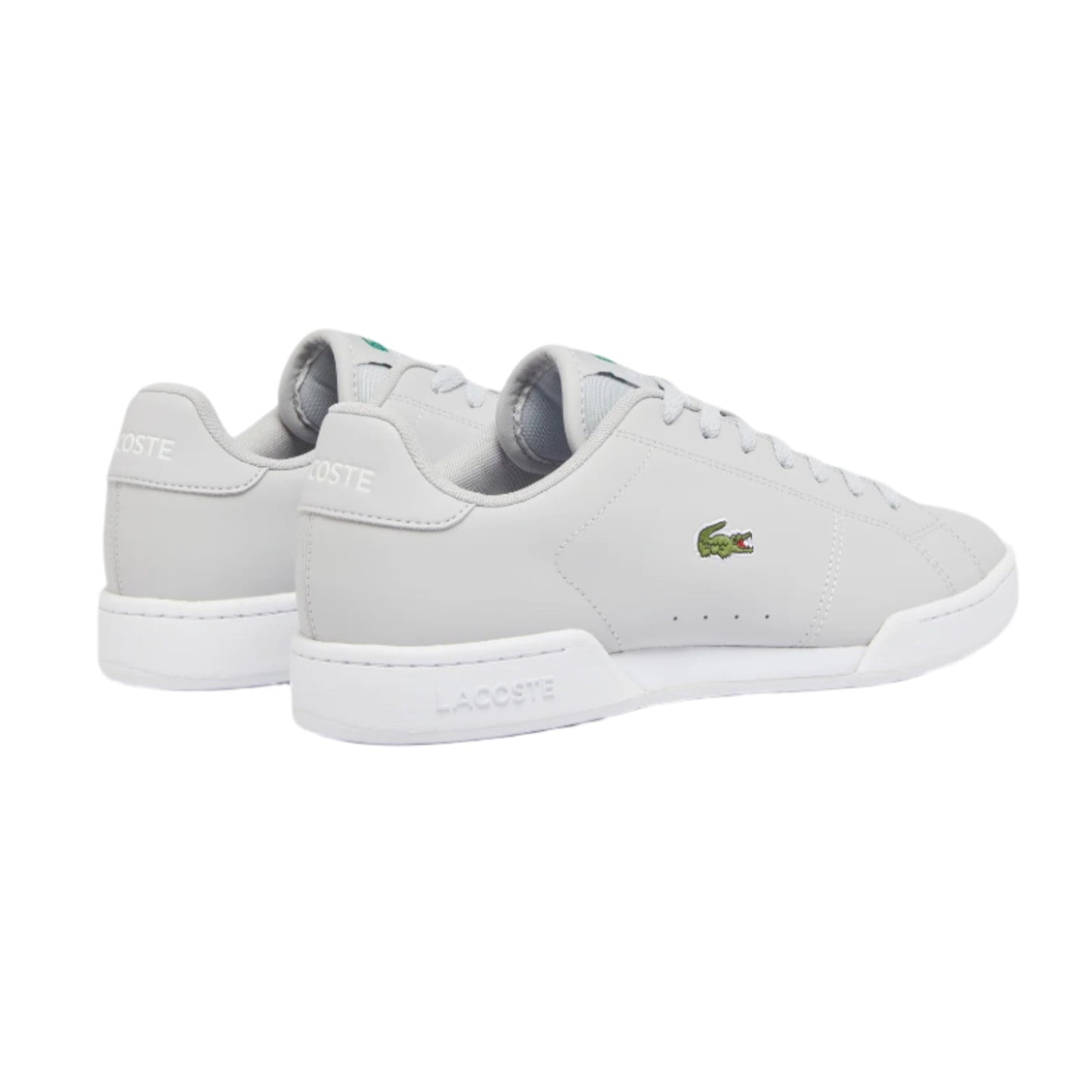 LACOSTE Men's Carnaby Cup Leather Sneakers - Grey
