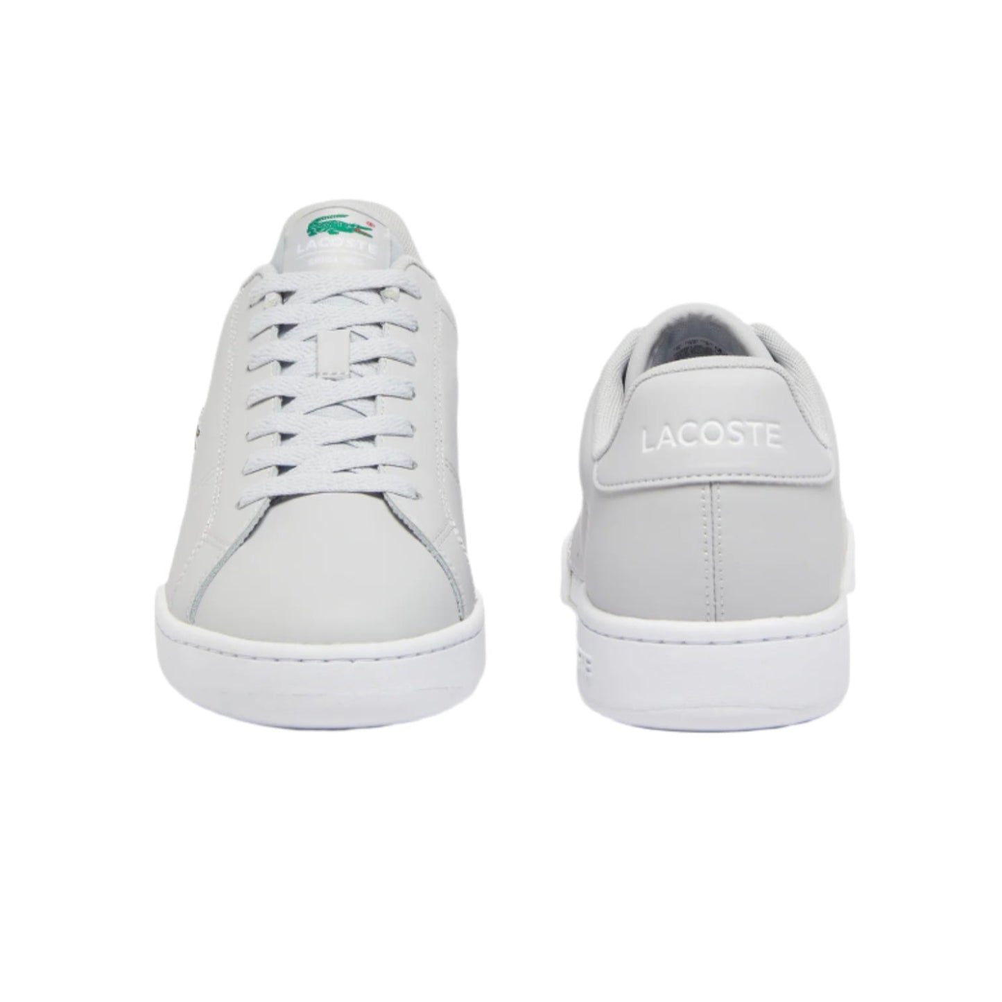 LACOSTE Men's Carnaby Cup Leather Sneakers - Grey