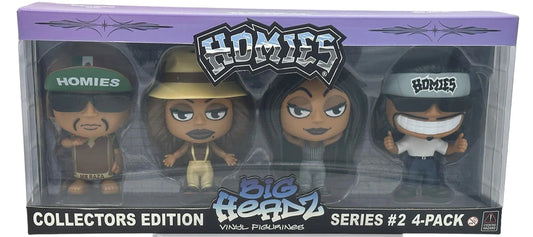 DGA HOMIES™ - BIG HEADZ 4-Pack Figure Set SERIES #2