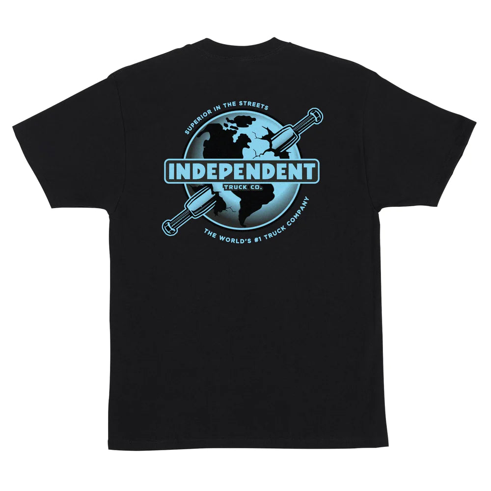 SANTA CRUZ Breakthrough Mens Independent T-Shirt - Black