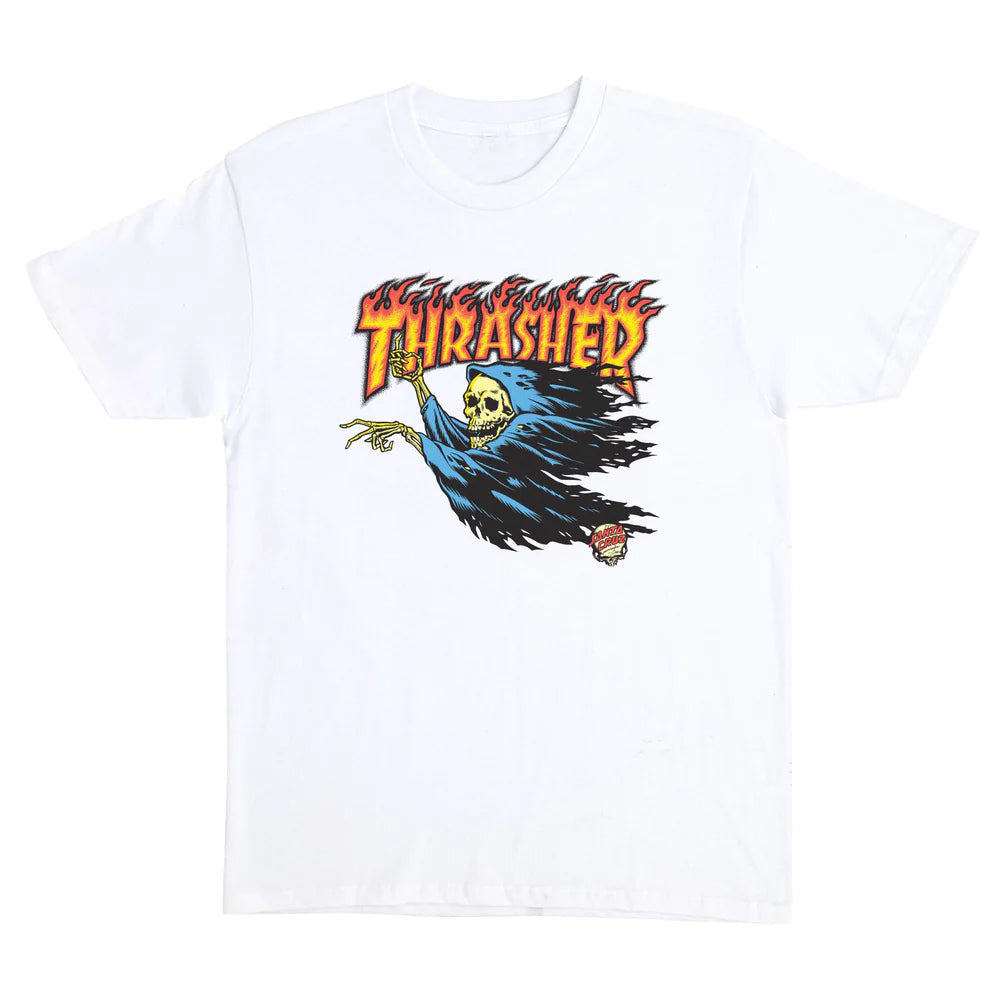 SANTA CRUZ x THRASHER O'Brien Reaper Santa Cruz Men's T-Shirt SANTA CRUZ x THRASHER O'Brien Reaper Santa Cruz Men's T-Shirt