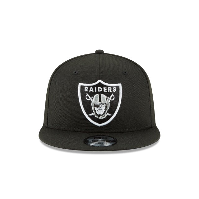 NEW ERA NFL Las Vegas Raiders Black and White 9FIFTY Snapback