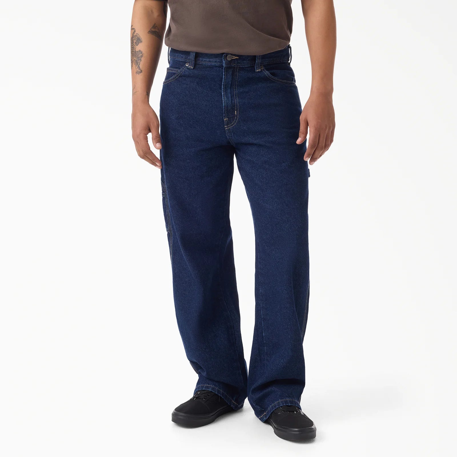 R*0様 【股下110】ripvanwinkle long denim pant DICKIES 997 Loose Straight Carpenter Jeans – K MOMO