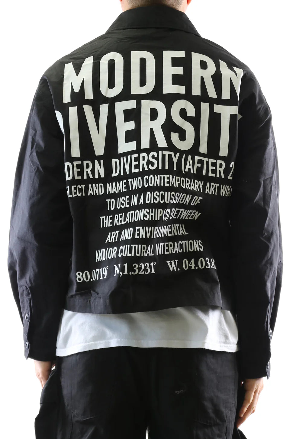 KLEEP Twill Blended Nylon Crop Top Jacket