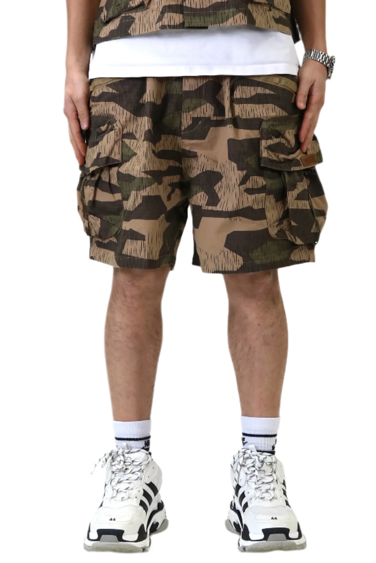 KLEEP Fine Ripstop Twill Wide Shorts