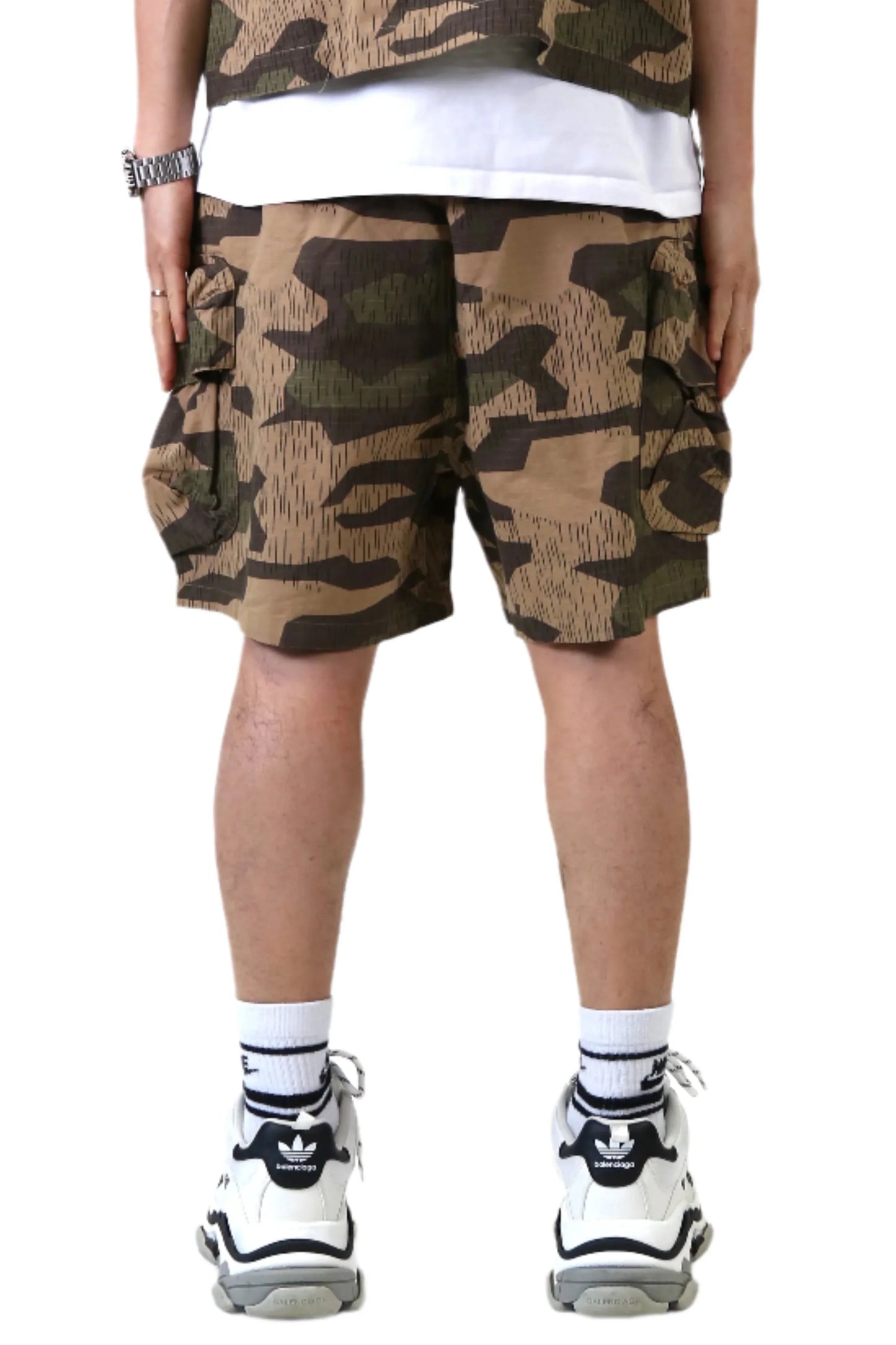 KLEEP Fine Ripstop Twill Wide Shorts