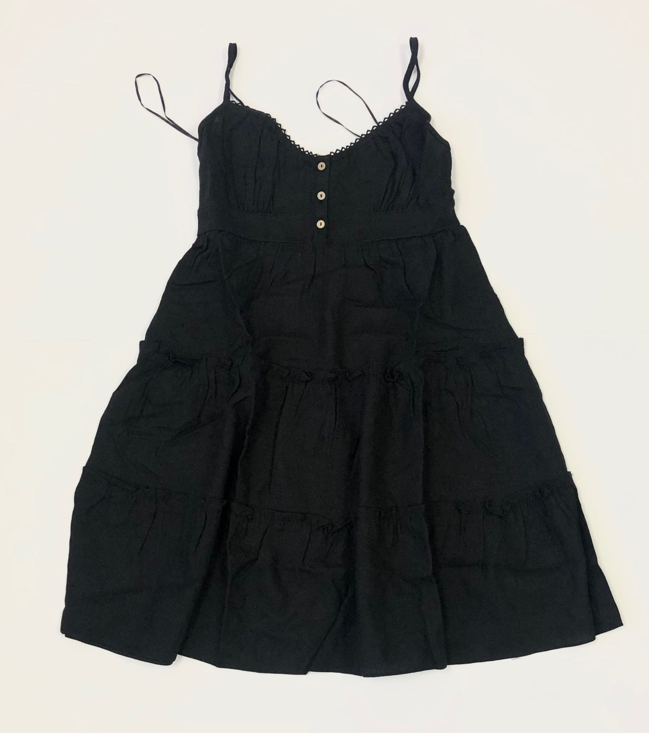 Women Linen Tiered Camisole Dress K MOMO Women Linen Tiered Camisole Dress K MOMO