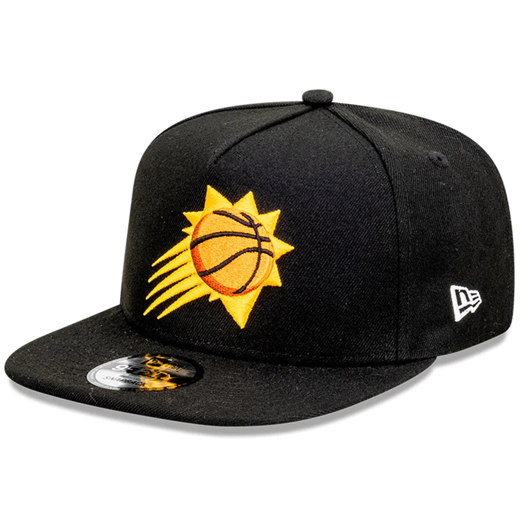 New Era Phoenix Suns Black & WHite 9Fifty Adjustable Snapback Hat