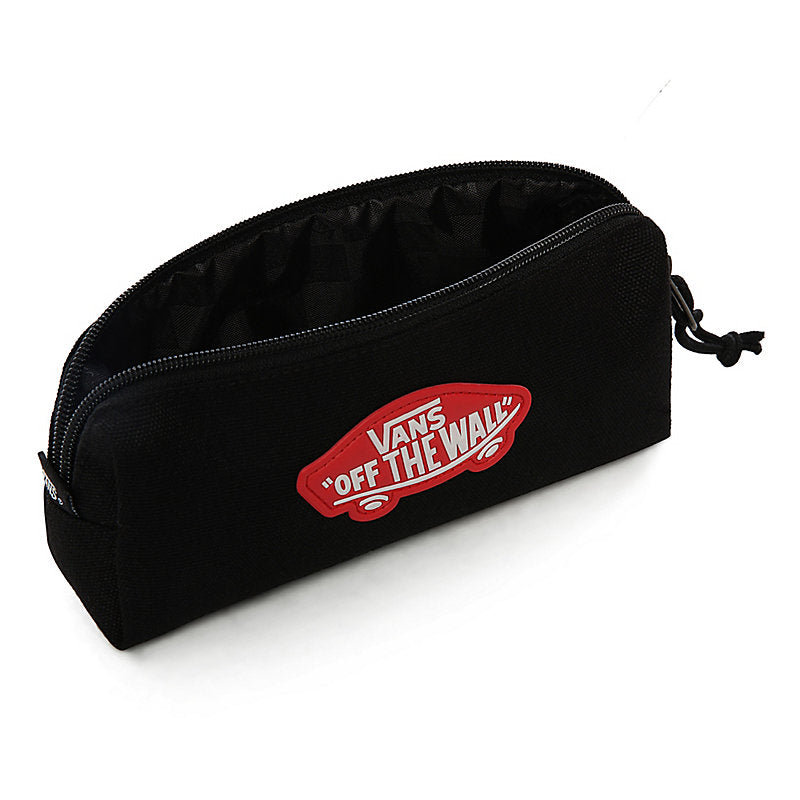 VANS Off The Wall Pencil Pouch - Black/Red