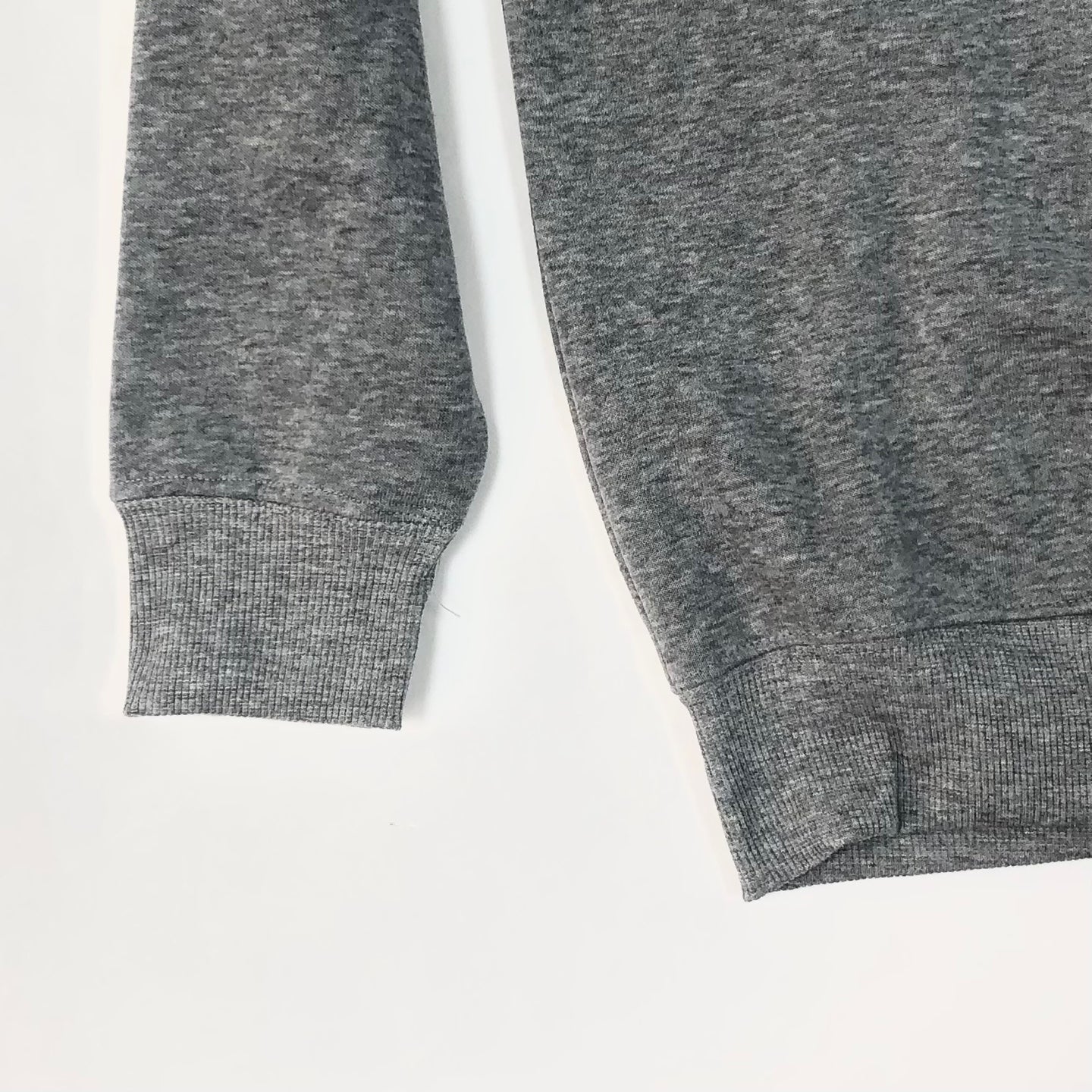 Basic Long Sleeve Crewneck Fleece Sweatshirt