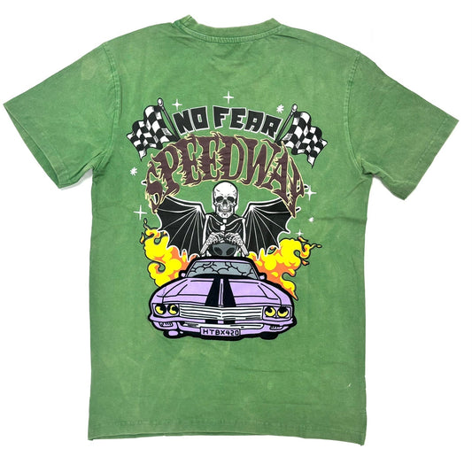 REBEL MINDS No Fear Speedway Graphic T-shirt