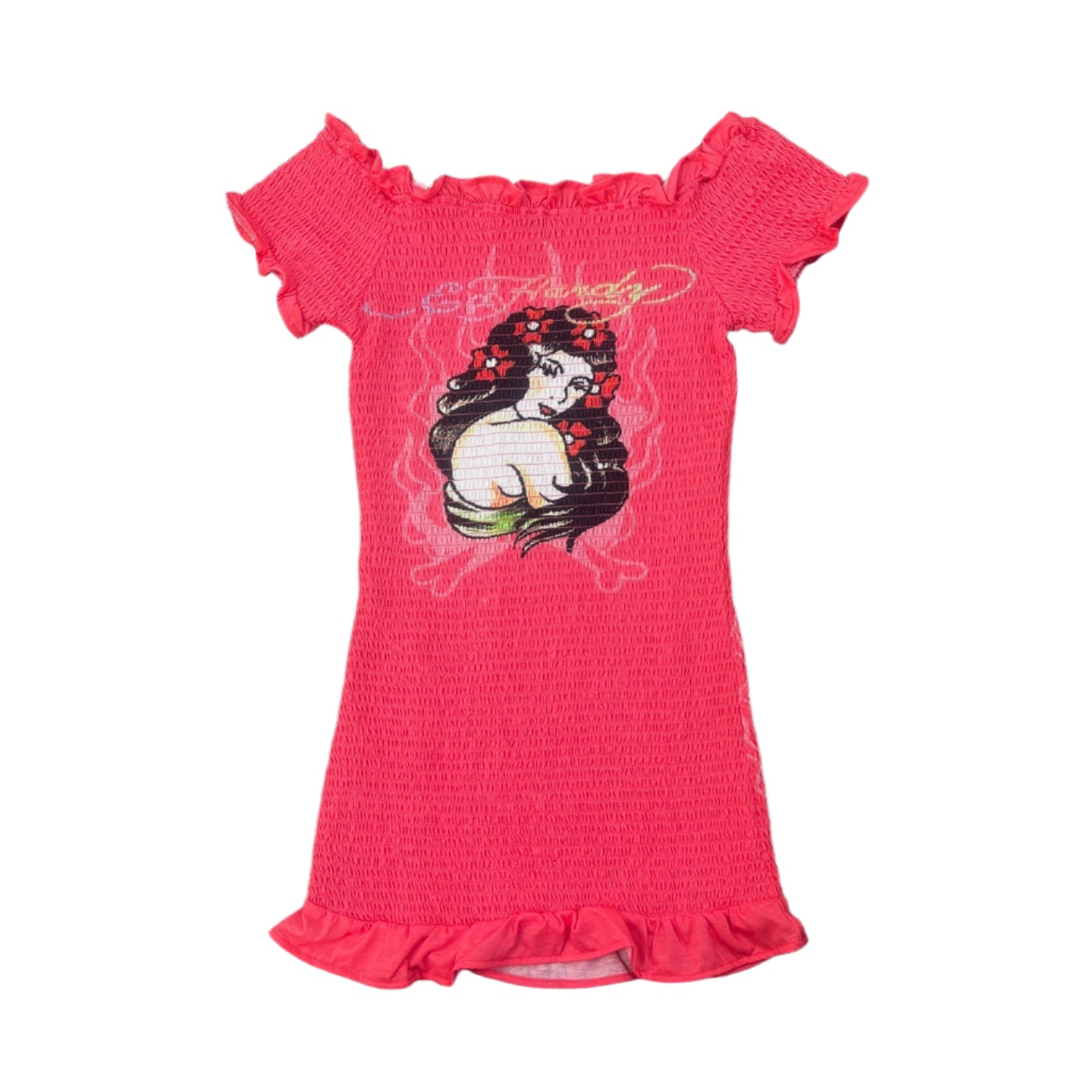 Ed Hardy Flower Girl Dress M Ed Hardy Flower Girl Dress M