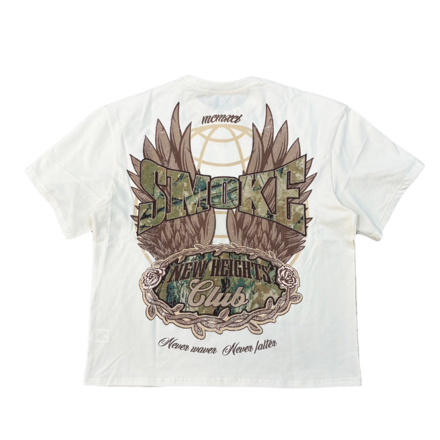 SMOKE RISE New Heights Tapestry Graphic T-Shirt