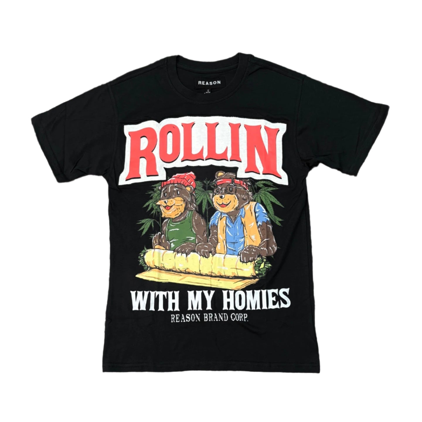REASON x Cheech & Chong Rollin Homies T-shirt