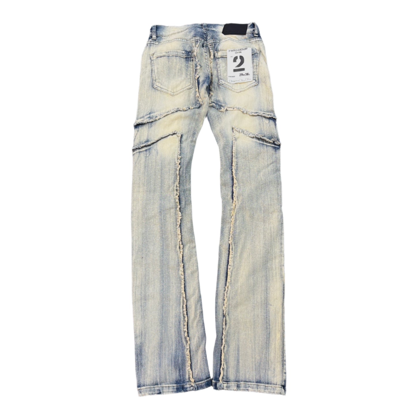 EVOLUTION Stacked Jeans - Ice Tint
