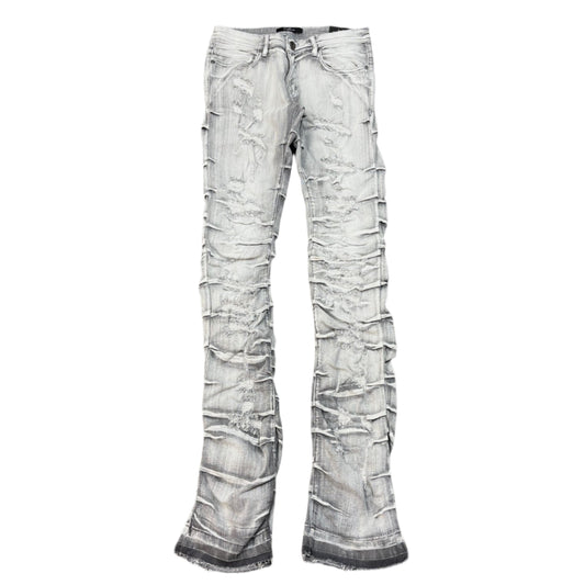 KINDRED CLOTHING Washed Stack Jeans - Grey