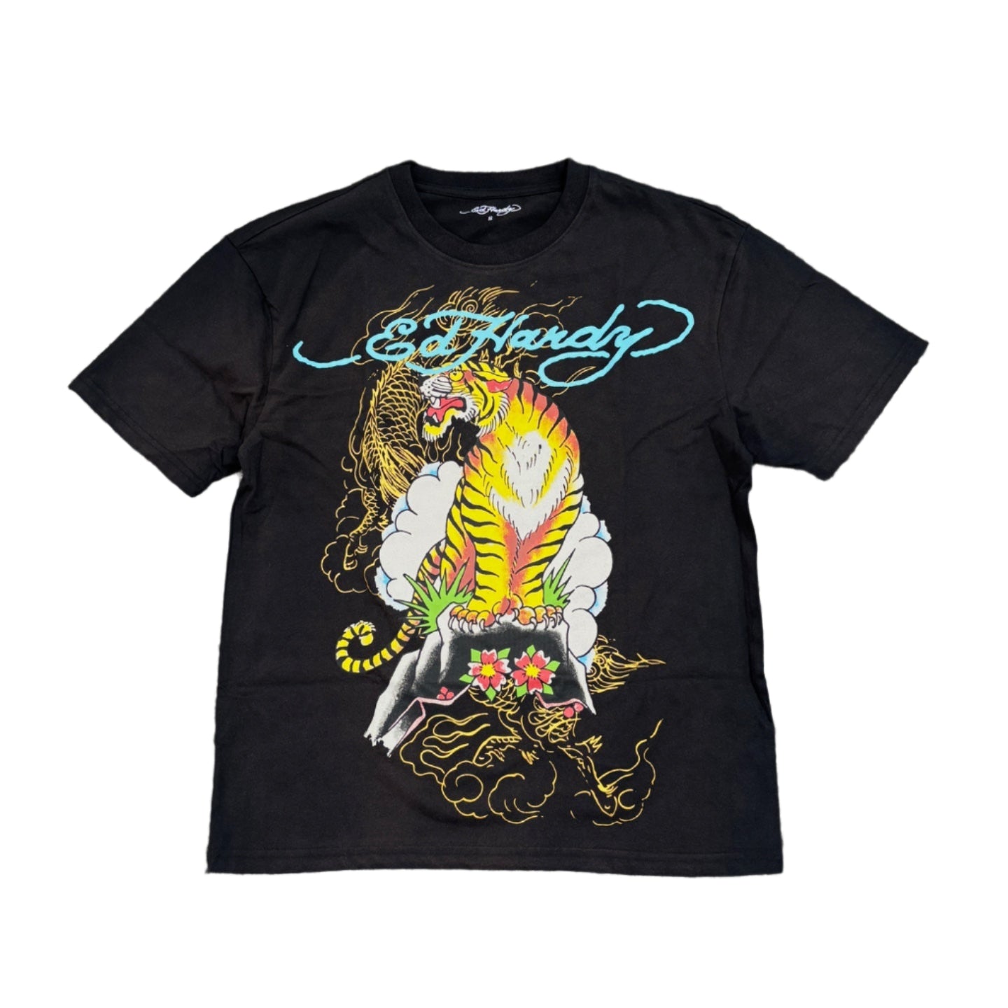 ED HARDY Tiger Mountain Box Vintage Wash Tee