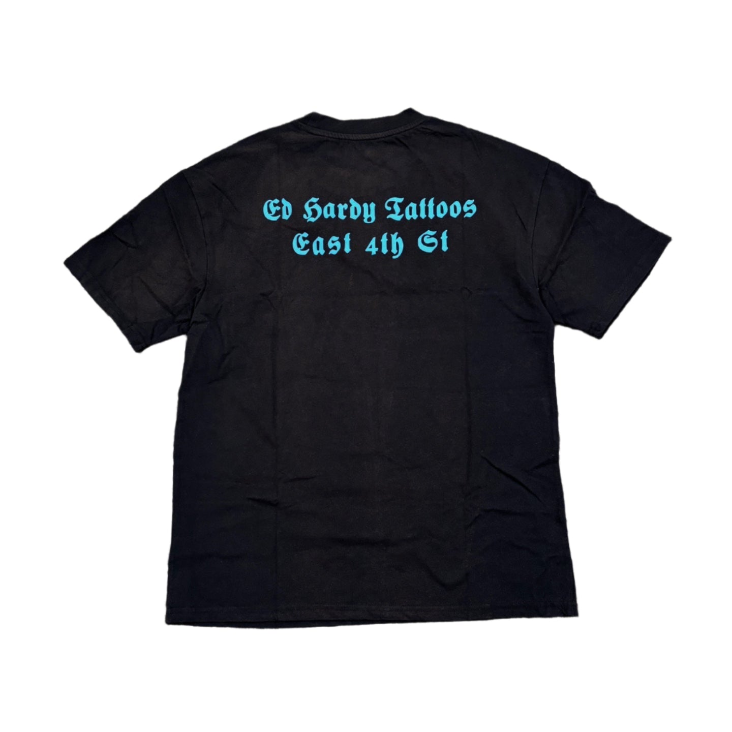 ED HARDY Fire Lord Box Vintage Wash Rhinestone Tee