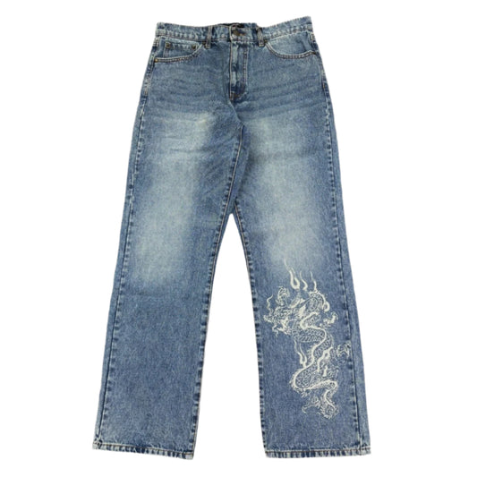 ED HARDY DG Skull Loose Fit Jeans