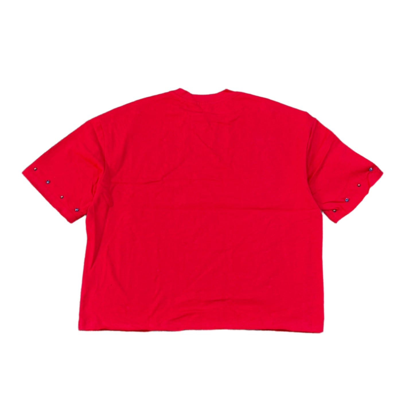 PUBLIK Legion Rhinestone Graphic Crop Tee