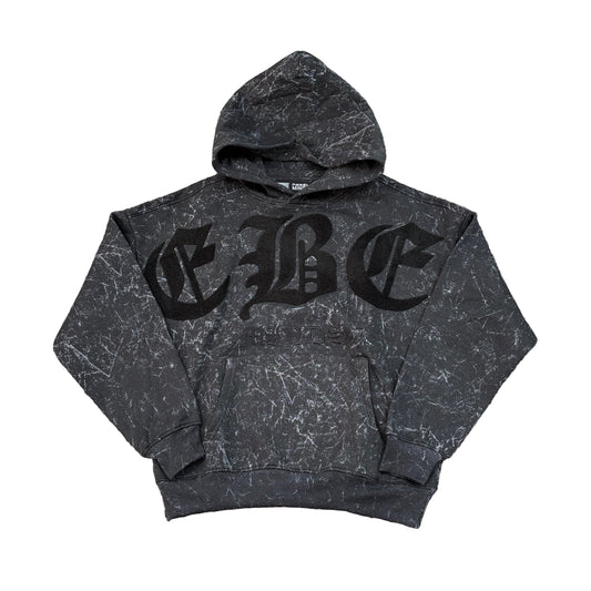 REBEL MINDS Chenille Rebel Fleece Hoodie