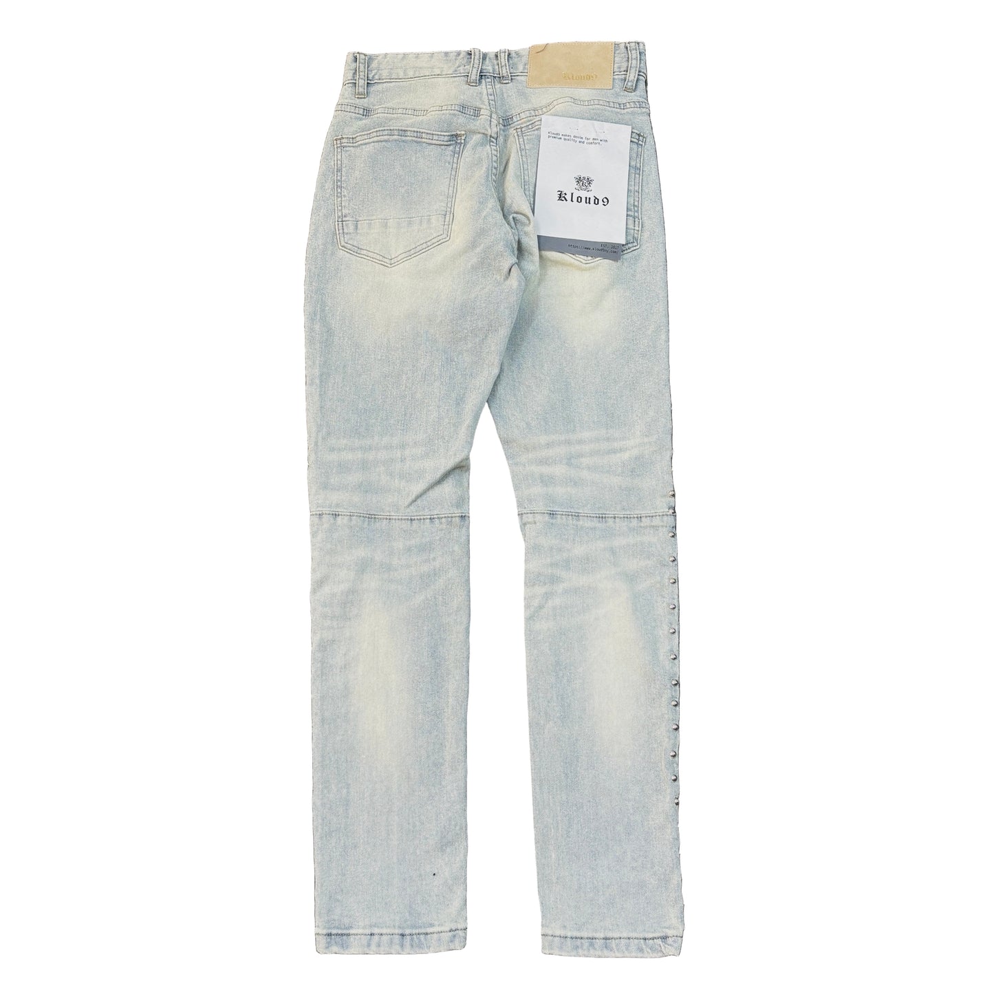 KLOUD9 Slim Fit Rhinestone Jeans