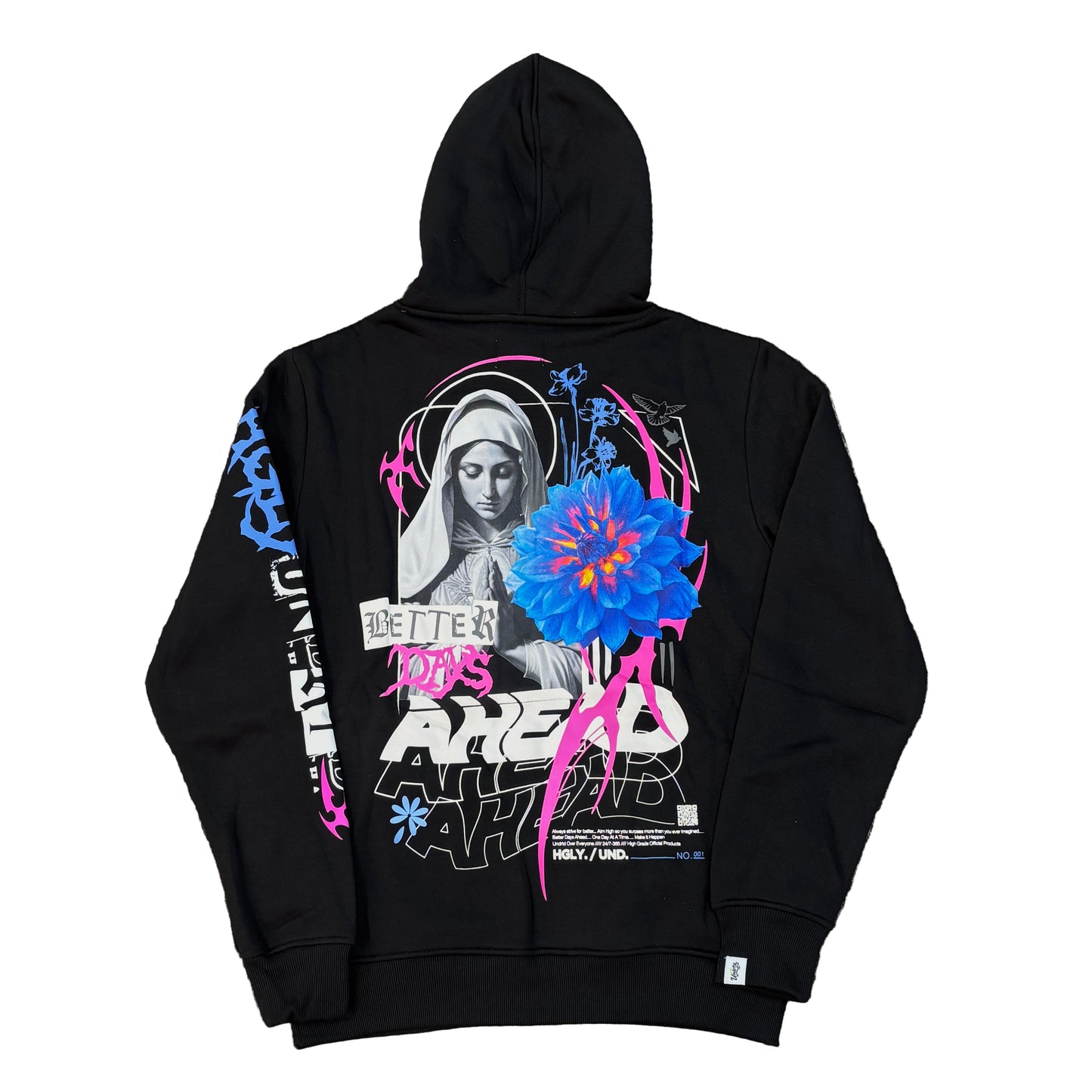 HIGHLY UNDRTD Better Days Graphic Hoodie