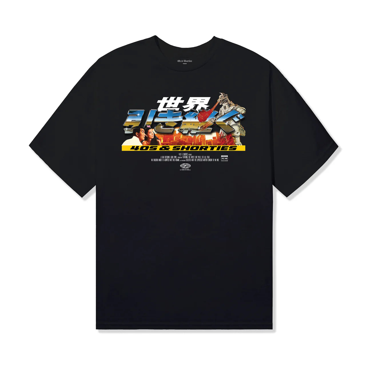 40s & Shorties Robot Invasion Tee