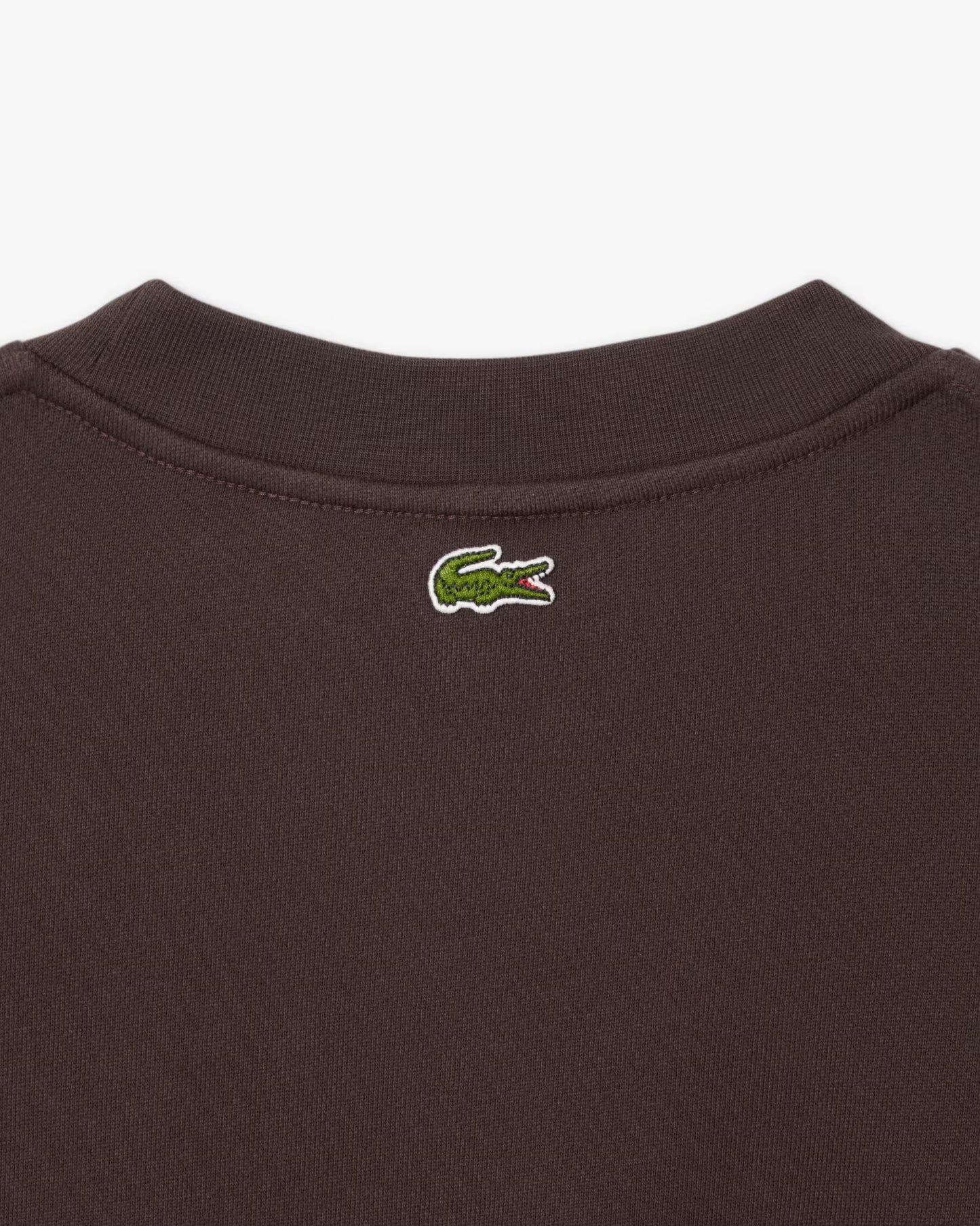 LACOSTE Men's Heritage Embroidery Fleece Sweatshirt