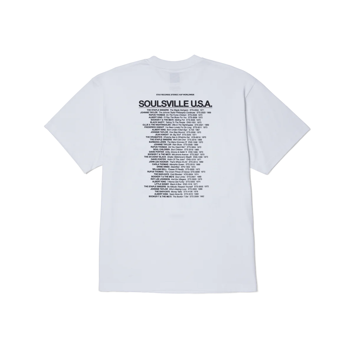 HUF x Stax Soulsville Usa T-Shirt