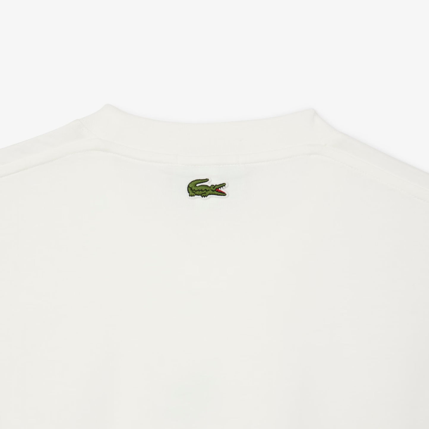 LACOSTE Unisex Signature Print Cotton T-Shirt