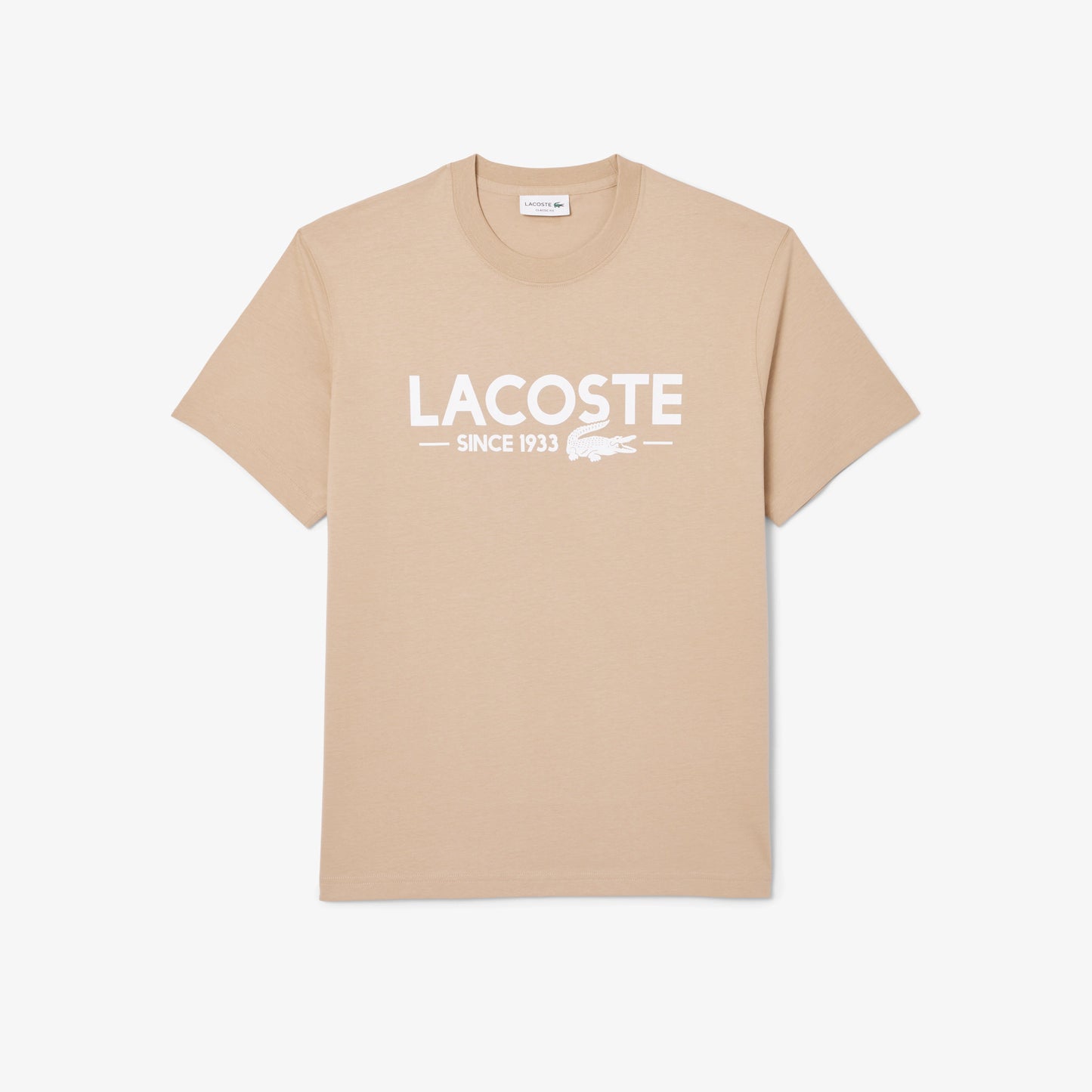 LACOSTE Men's Print Cotton T-Shirt