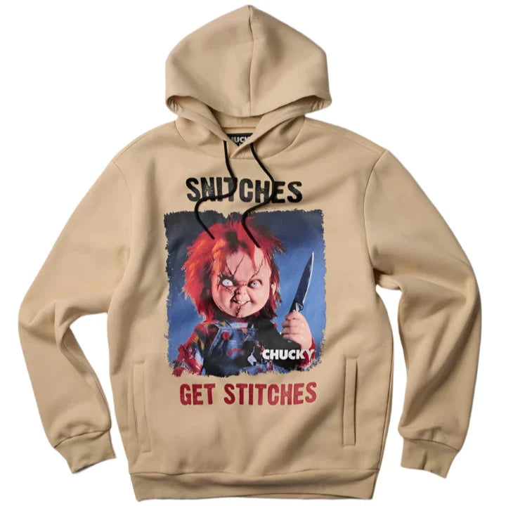 REASON Chucky Snitches Get Stitches Hoodie K MOMO