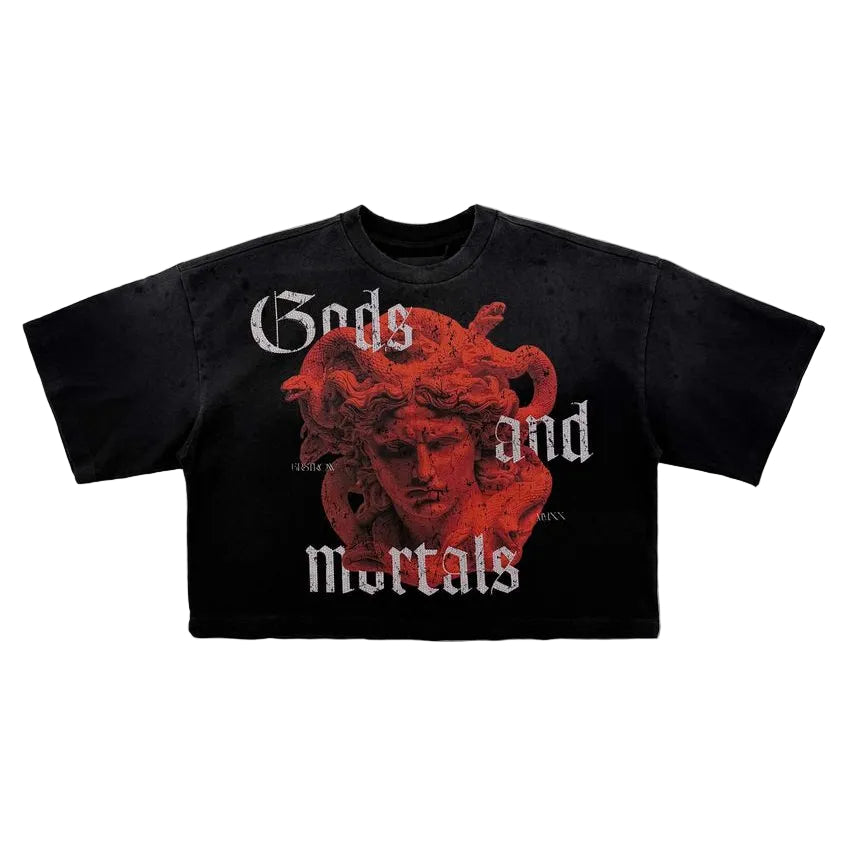 FIRST ROW WOMEN'S CROP TEE – K MOMO