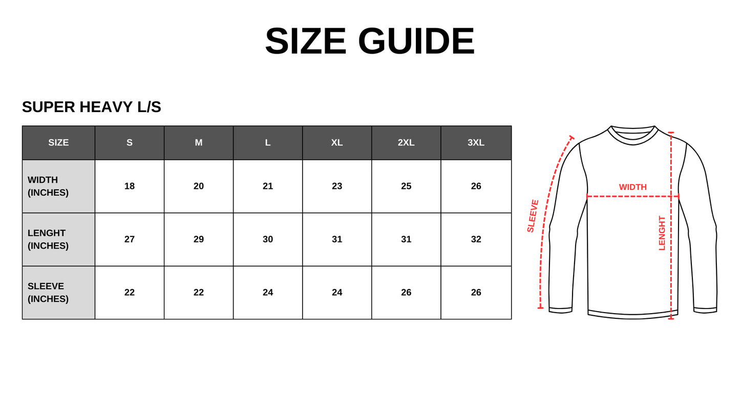 Heavyweight Long Sleeve T-Shirt