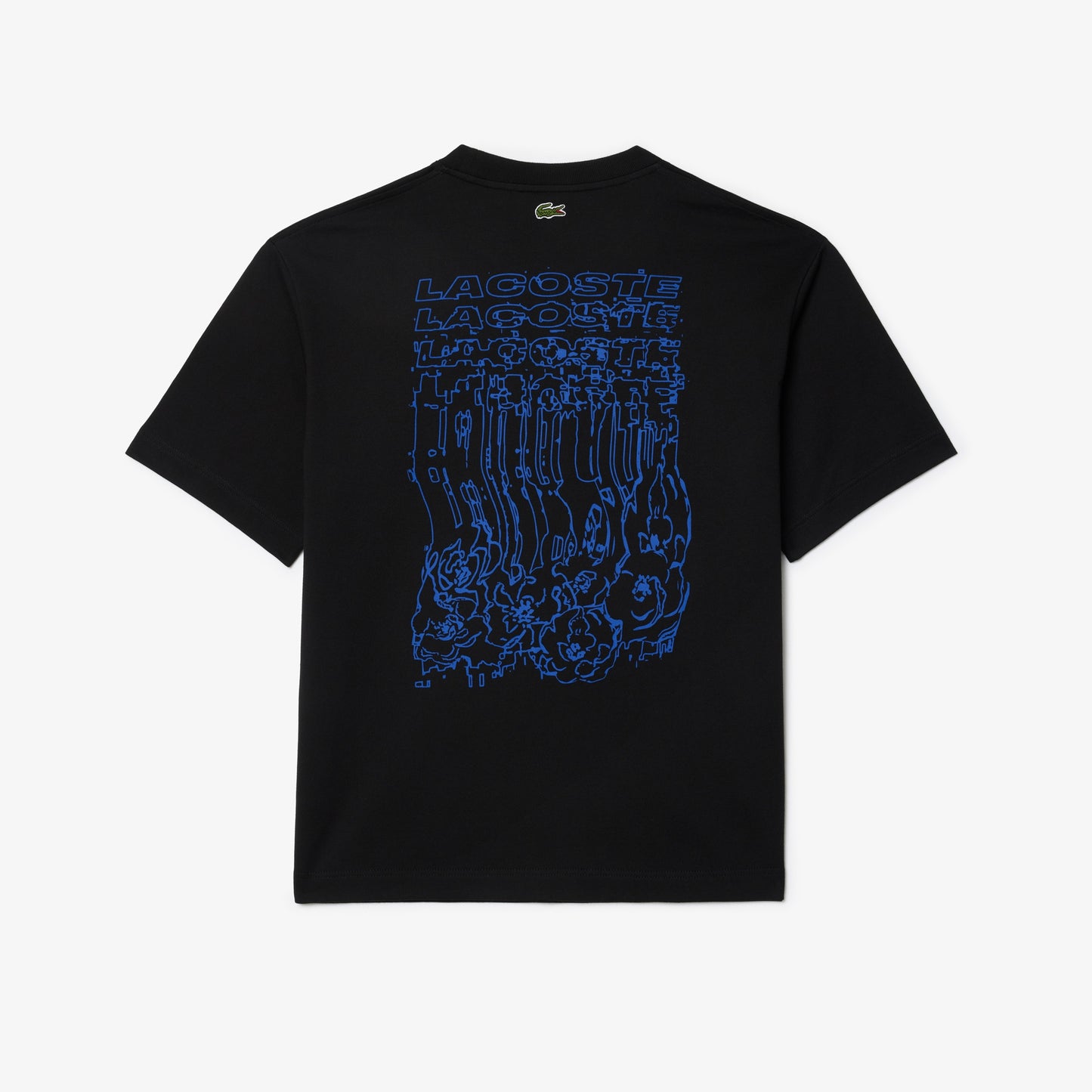 LACOSTE Loose Fit Floral Print T-shirt