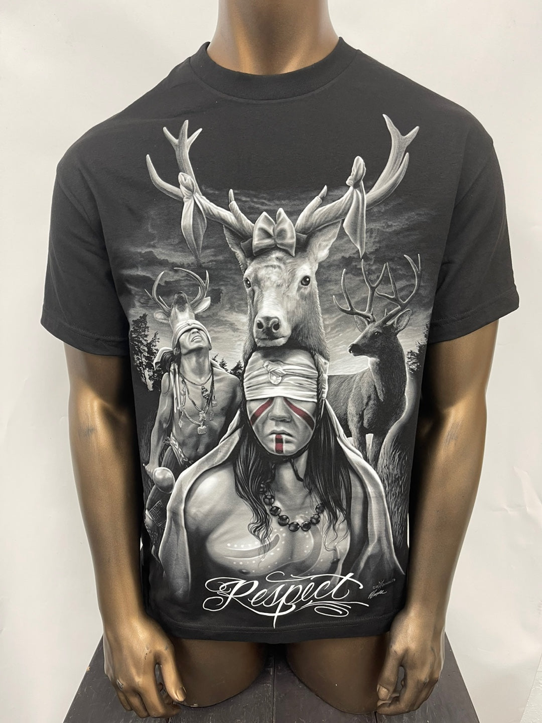 DGA Respect Native American Indian T-Shirt